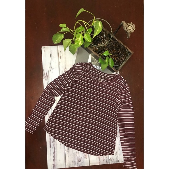 AE Outfitters | Soft & Sexy Burgundy Long Sleeve - Picture 5 of 5